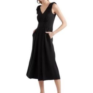 J. Crew black wide leg jumpsuit h6297  2